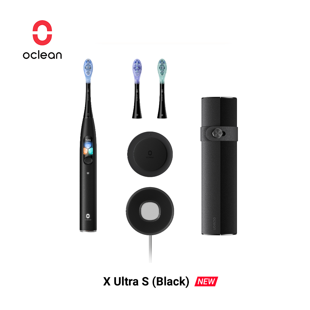 Oclean X Ultra S WiFi Smart Electric Toothbrush AI Voice Guidance Smart Touchscreen 40 Days Battery 