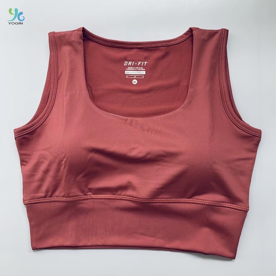 Áo bra tập gym yoga thể thao ôm sát nách đệm mút chắc chắn thoải mái co giãn tốt đủ size-đồ tập gym 