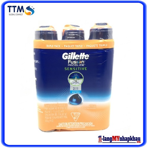 Bọt Cao Râu Gillette Fusion Ocean Breeze 2 In 1