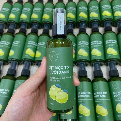 Xịt tinh dầu Bưởi xanh giúp kích thích mọc tóc - ngăn ngừa rụng tóc
