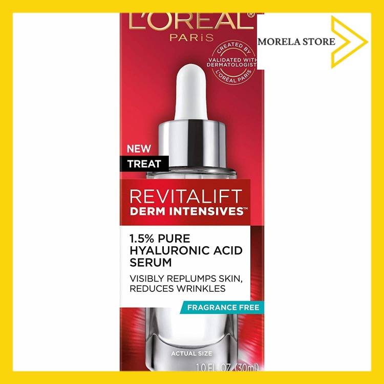 Serum Dưỡng Ẩm Chống Lão Hóa L’oreal Paris Revitalift Derm Intensives 1.5% Pure Hyaluronic Acid Anti - Aging Face