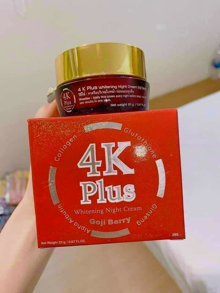 kem 4k plus đỏ dành cho da mụn