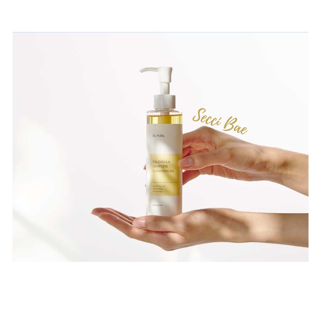 [HCM]Dầu tẩy trang iUNIK Calendula Complete Cleansing Oil 200ml