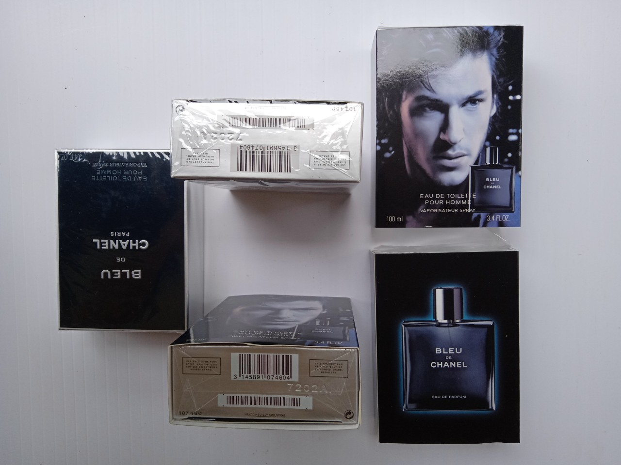 Nước Hoa Nam Blue Chanel. Quà Tặng Đôi Tất.