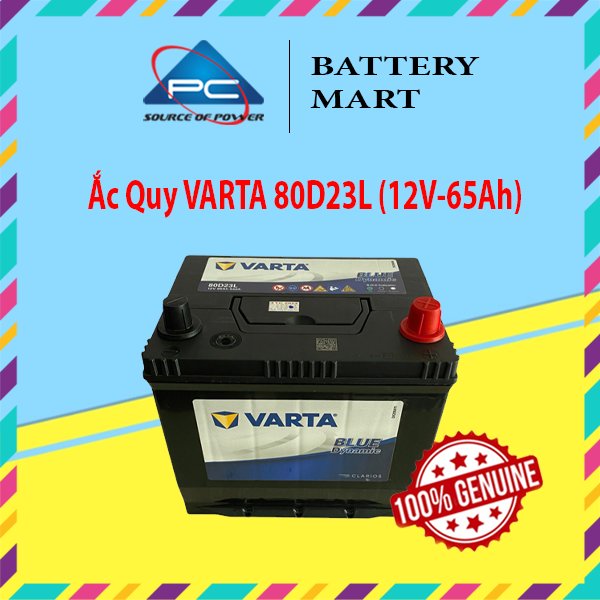 Ắc Quy VARTA 80D23L 12V-65AH