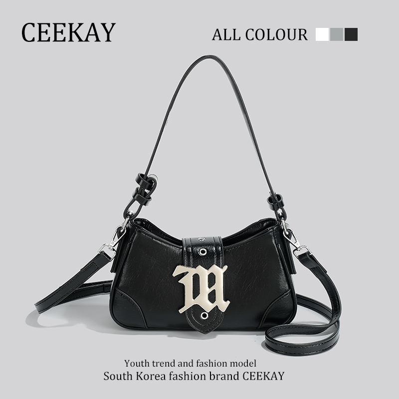 CEEKAY summer high-end texture fashion simple underarm bag niche bag female 2023 new shoulder Messen