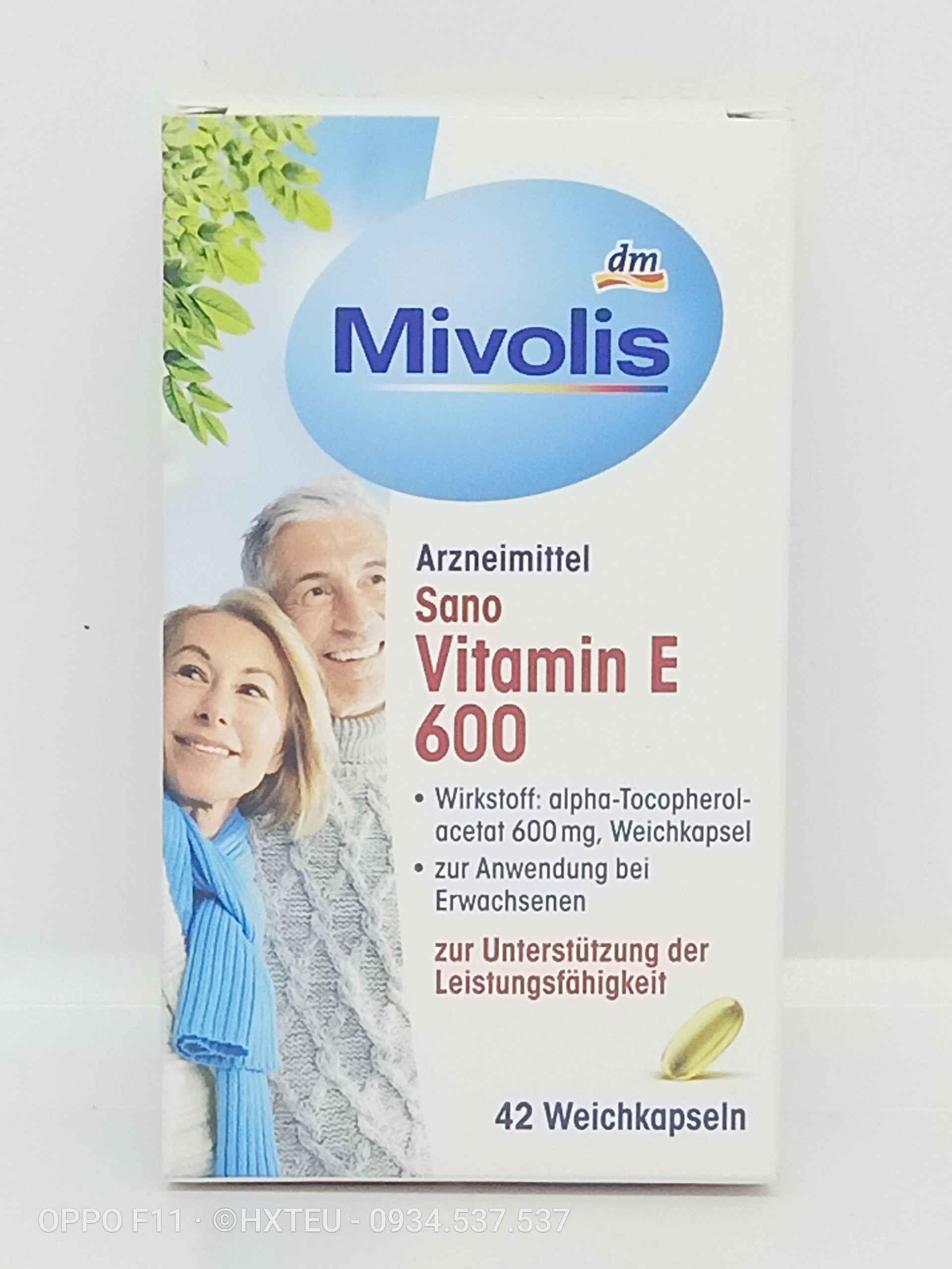 Viên Uống Mivolis Vitamin E