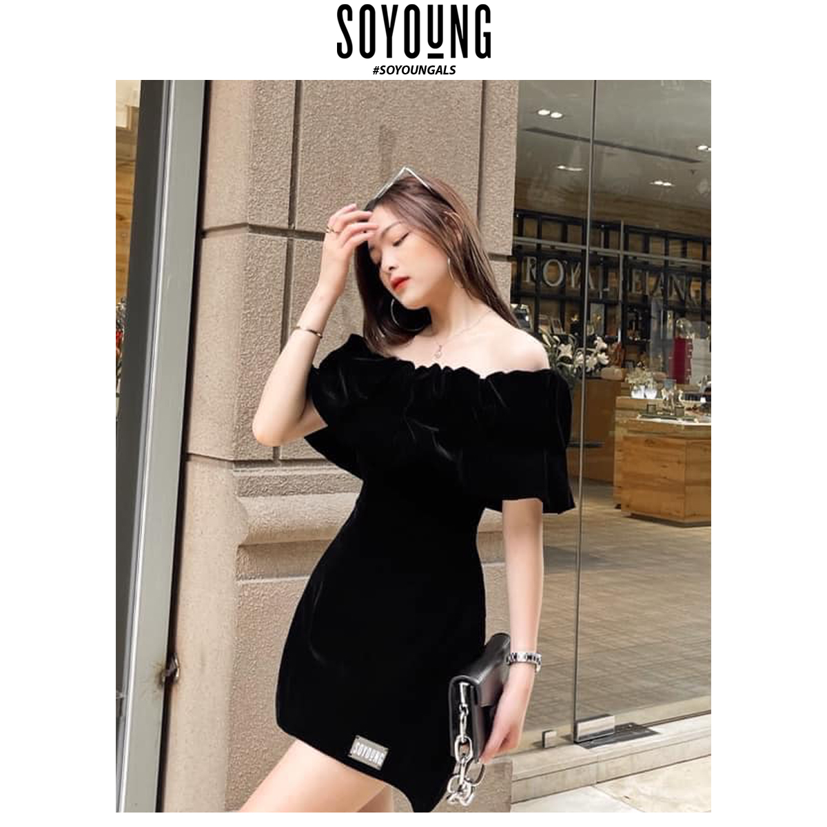 Mua Đầm váy body nữ cup áo quây gấp ngực dây kéo (SN0103) - Đen - Freesize  38-53kg tại Sunny Clothing Store | Tiki