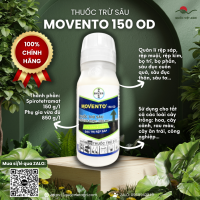 Thuốc trừ sâu MOVENTO 150 OD (100ml) - Spirotetramat 150g/l Trừ rệp sáp bọ trĩ Lưu dẫn 2 chiều dùng cho hoa lan & cây cảnh