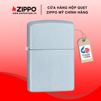 Zippo Satin Chrome Xước Bụi Bạc Kiểu Satin 205
