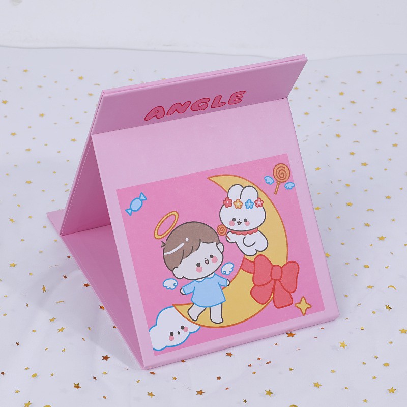[Lấy mã giảm thêm 30%]Gương để bàn gấp gọn 21x15cm