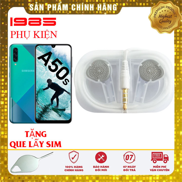 Tai Nghe Cho Samsung A50 A50S Hộp Xịn Chính Hãng