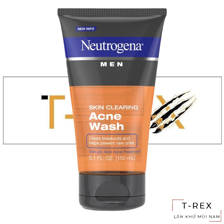 [Hcm]Sữa Rửa Mặt Nam Neutrogena Men Acne Wash 150Ml (Cam Kết Hàng Đúng Mô Tả Chất Lượng Đảm Bảo An Toàn)