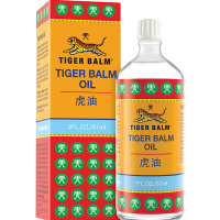 Dầu cù là con cọp Tiger Balm đỏ và trắng dầu nóng miếng dán - Chính hãng nhập từ Singapore