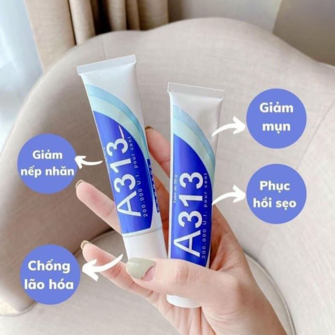 Kem A313 Retinol Pommade Chính Hãng - Làm Giảm Nám Tàn Nhang Chống Lão Hóa Date Mới Cam Kết Sản Phẩm Đúng Mô Tả Chất Lượng Đảm Bảo