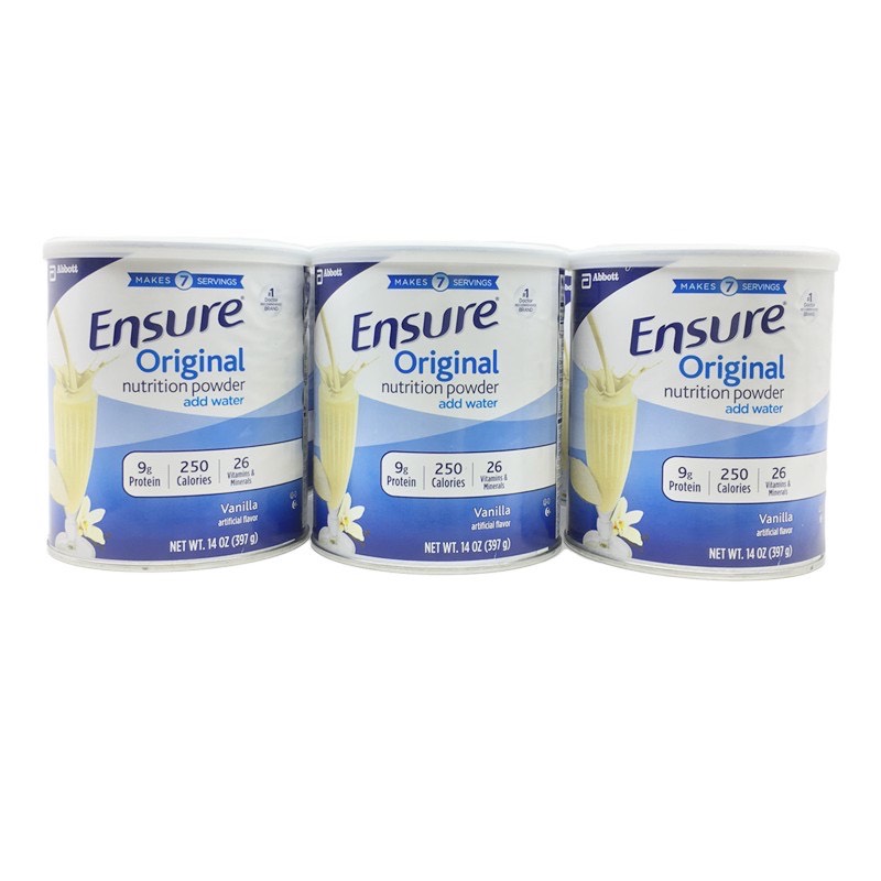DATE 2023 Lốc 6 lon Sữa Ensure ORIGINAL Mỹ -397g