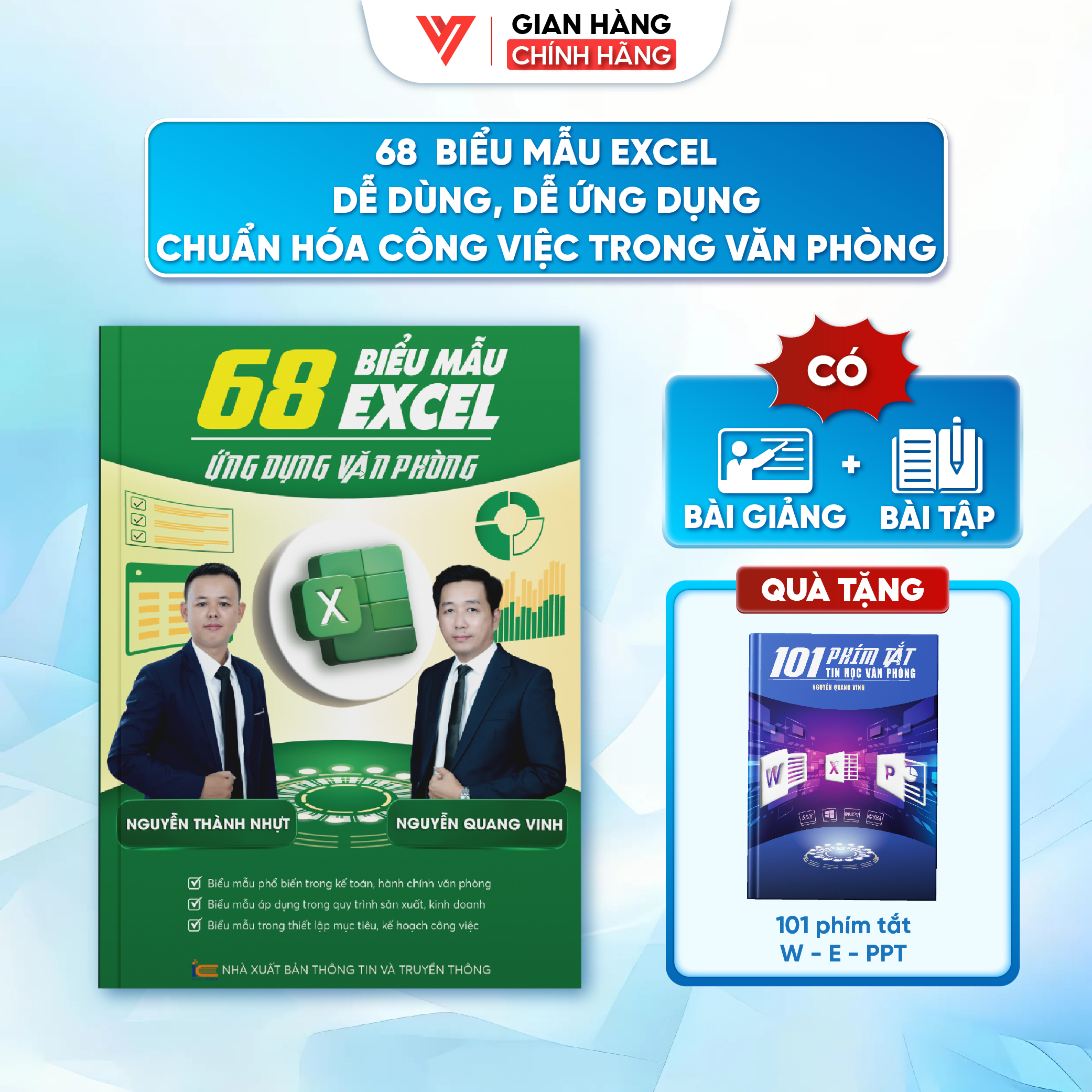 Sách 68 Biểu Mẫu Excel Ứng Dụng Văn Phòng - Sách Tin Học Văn Phòng Tổng Hơp Các Biểu Mẫu Dùng Trong 