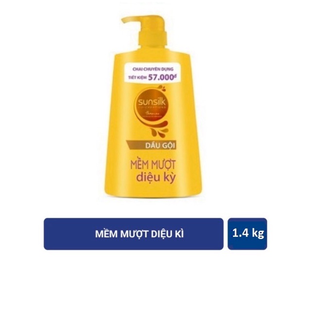 Dầu gội Súnilk chai to 1400ml