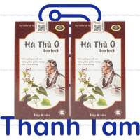 Viên uống đen tóc Hà Thủ Ô Roxtech bổ sung l cystine giảm rụng tóc bạc tóc giúp tóc chắc khỏe đen bóng-  Hộp 30 viên