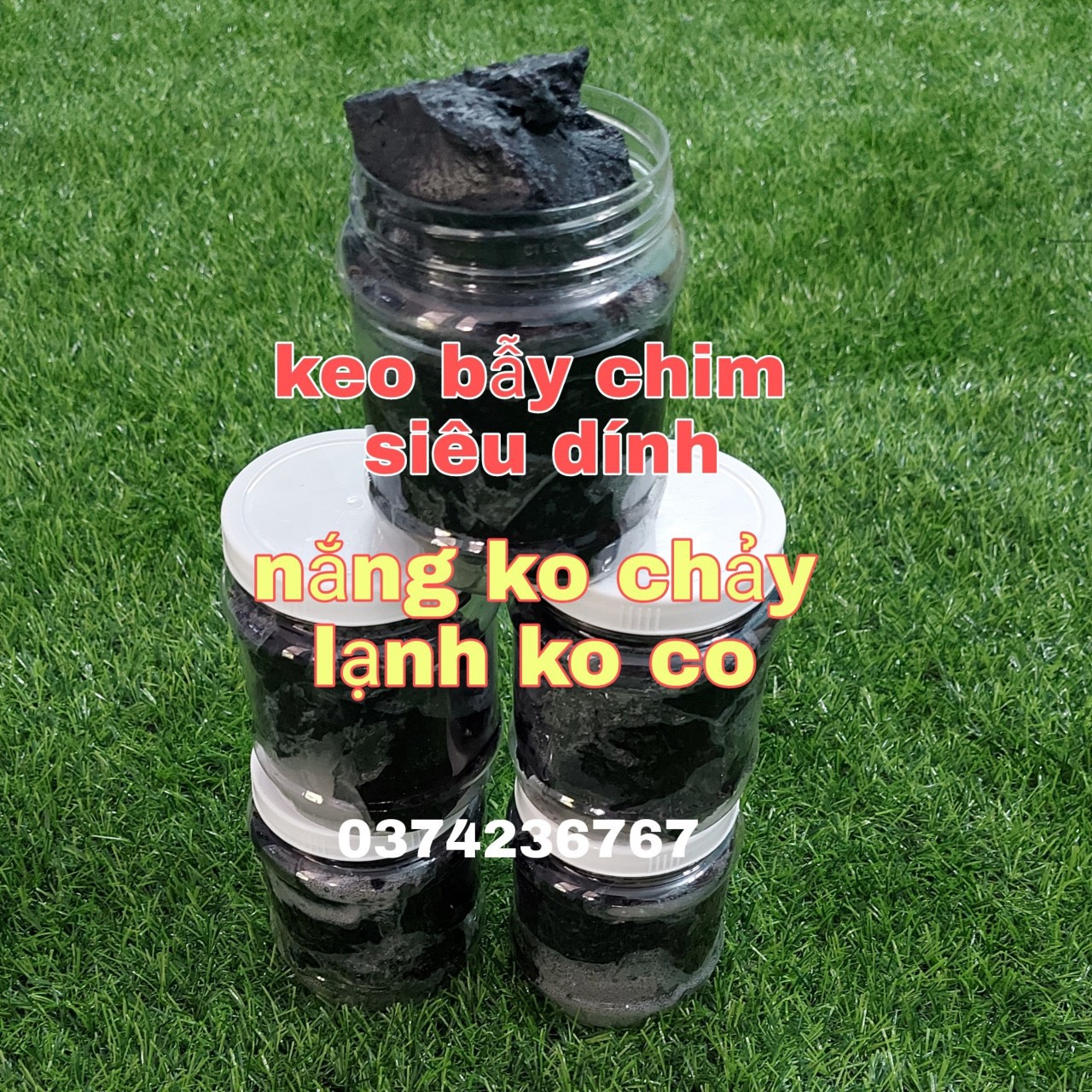 [XẢ KHO 3 NGÀY ]  Keo bẫy chim sẻ siêu SHOP XIN . nắng k chảy lạnh k co