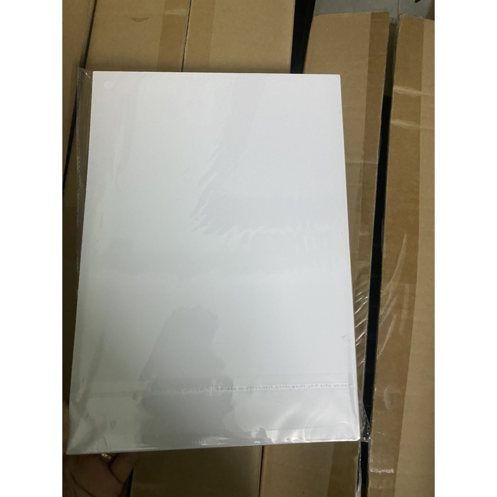 Xấp 100 Tờ Bìa Thái Trắng A4 Định Lượng 180 Gsm