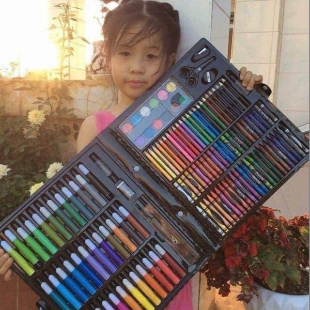 Hộp màu 150 chi tiết cho bé -khohanggiasi