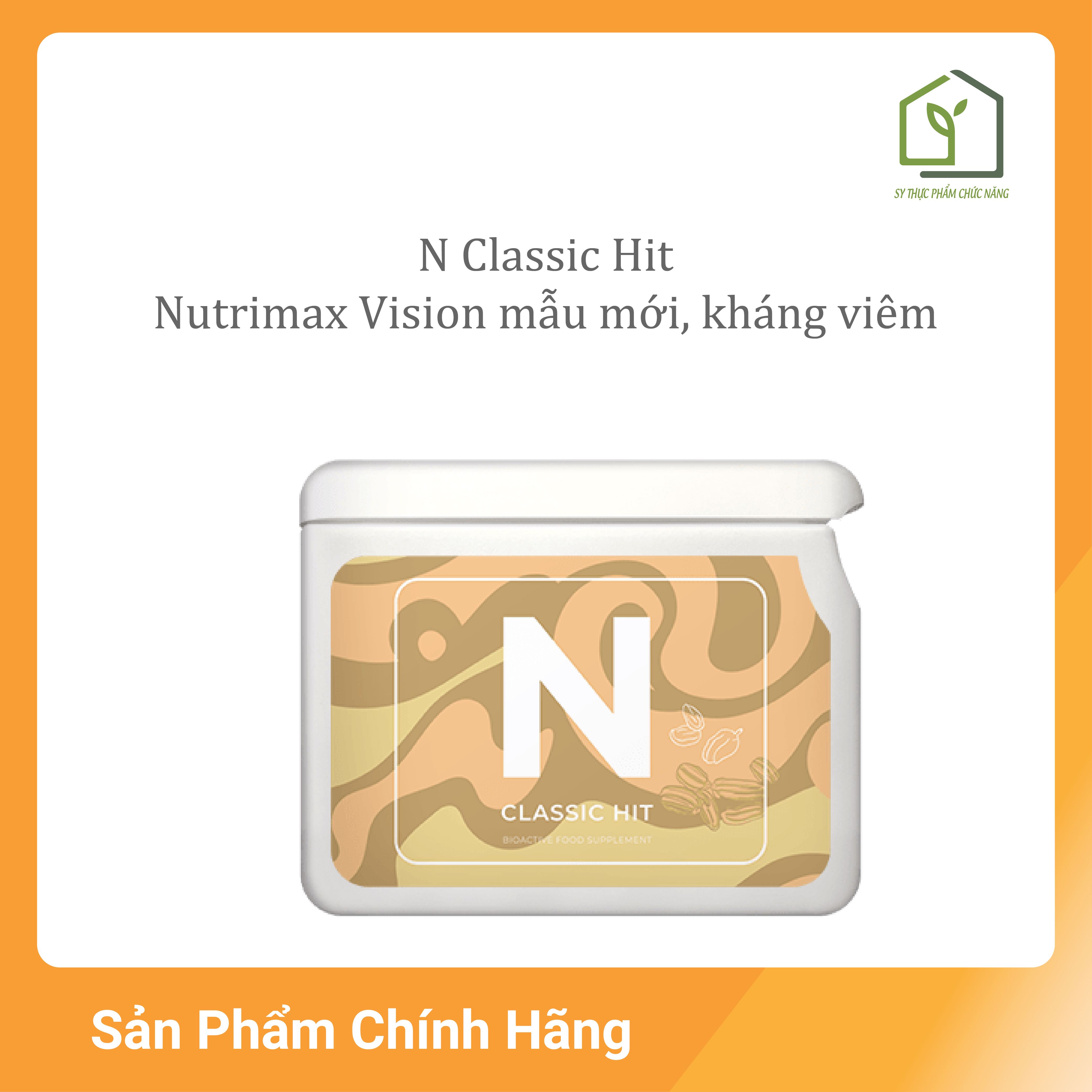 [Hcm]N Classic Hit Nutrimax Vision Mẫu Mới Kháng Viêm