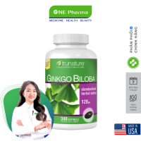Viên Uống Trunature Ginkgo Biloba Giúp Tăng Cường Tuần Hoàn Não - 340 Viên