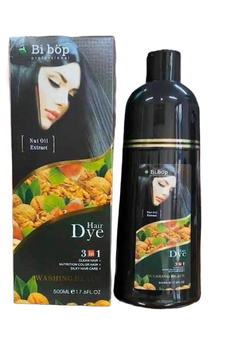 Chính Hãng dầu gội phủ bạc bibop chai 500ml gội đen gội nâu bibop mẫu mới nhất 2021