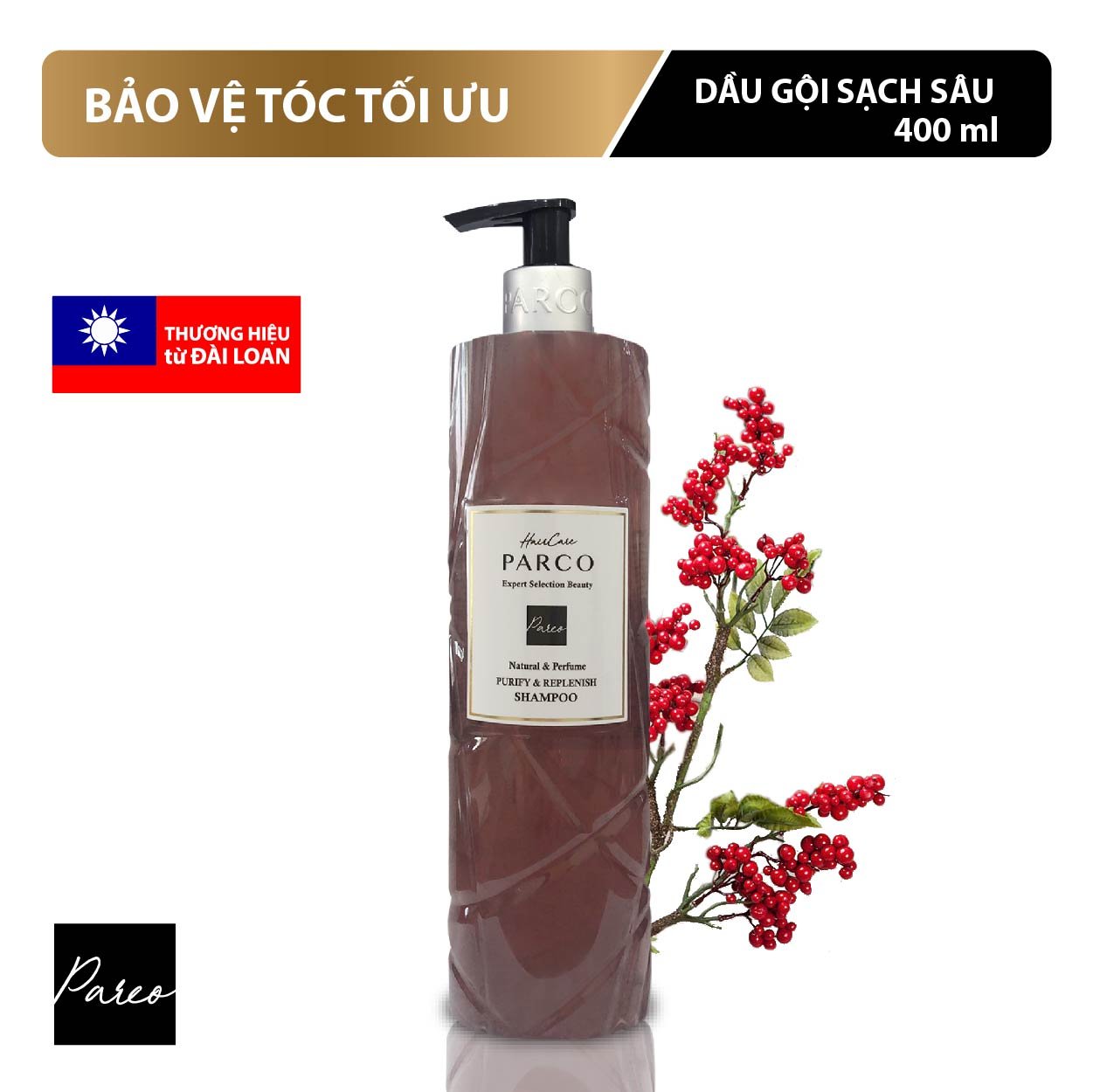 Dầu Gội Làm Sạch Sâu Parco – Tóc Suôn Sạch Chắc Khỏe