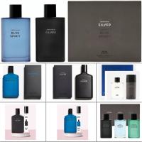 SET NƯỚC HOA NAM ZARA MAN SILVER-UOMO SILVER -BLUE SPIRIT BILL HÃNG
