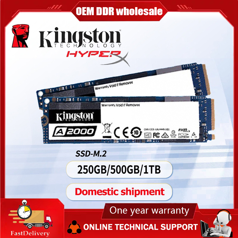 SSD M.2 trạng thái rắn 250GB 512GB 1TB 2TB Kingston nv1 NVMe PCIe SSD Disco Drive 2280