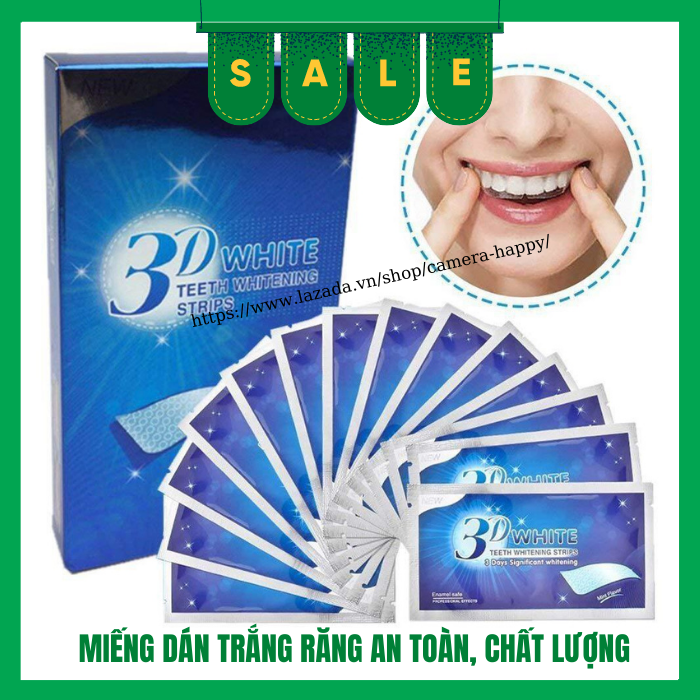 Miếng Dán Trắng Răng Kdr Crest Chính Hãng