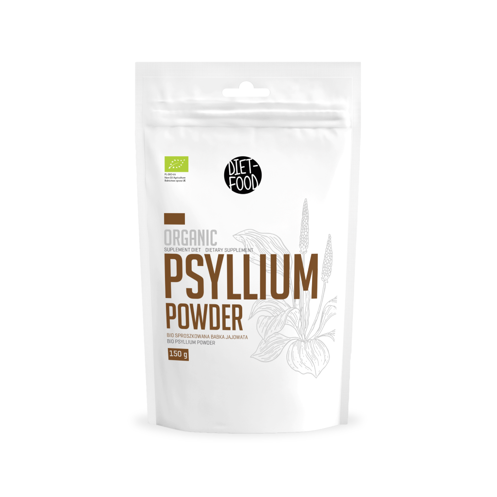Bột Vỏ Hạt Mã Đề Hữu Cơ Diet Food Organic Psyllium Powder 150g