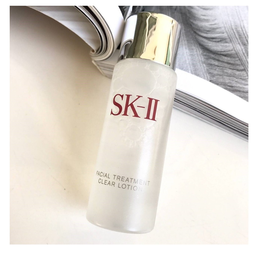 [Hcm]Nước Hoa Hồng Sk - Ii Facial Treatment Clear Lotion Mini - 30Ml - Làm Sạch Sâu Lỗ Chân Lông Tế Bào Chết Và Làm Sạch Bã Nhờn.