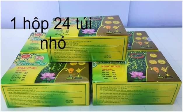 Combo 5 Hộp Trà Tâm Sen Ngọc Hưng - 200K