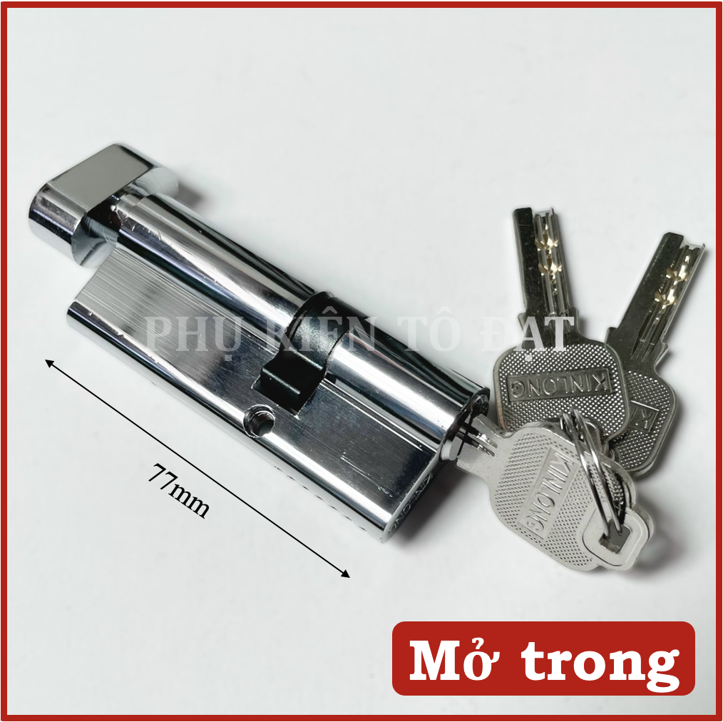 Lõi khoá tay gạt Kinlong cửa nhôm Xingfa (Tim khoá/ ruột khóa kinlong)