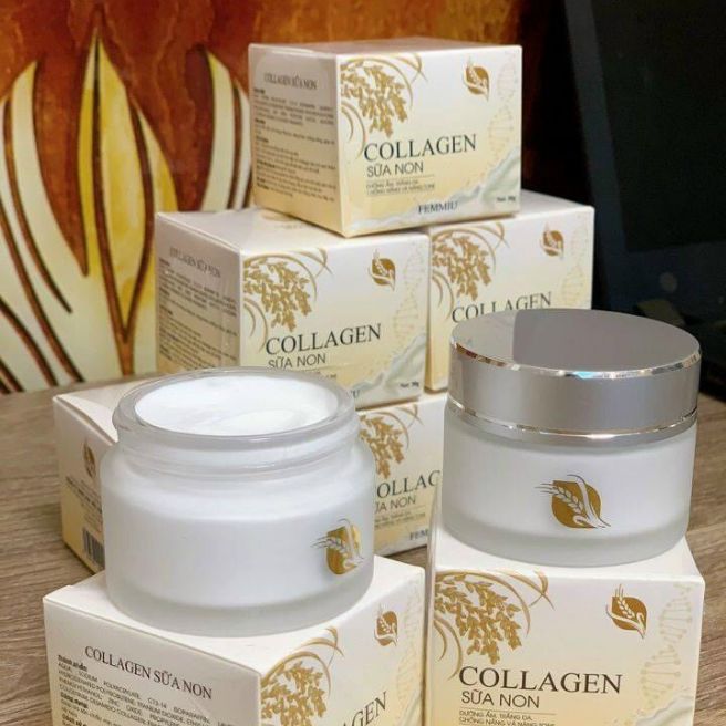 Kem Dưỡng Trắng Da Collagen Sữa Non