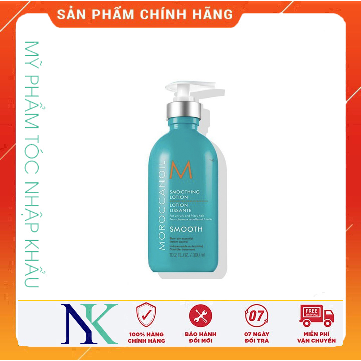 [Hcm]Kem Sấy Suôn Mượt Moroccanoil Smooth 300Ml