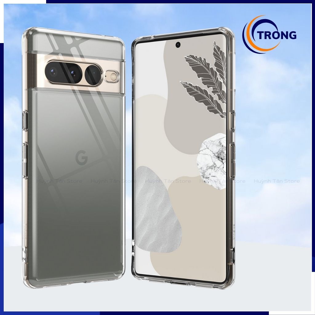 Ốp lưng pixel 7 pro RINGKE chính hãng trong suốt chống sốc FUSION X chống ố vàng phụ kiện điện thoại