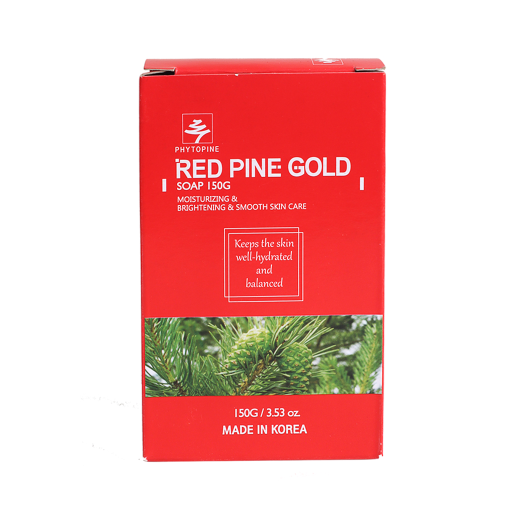 [Hcm][Chính Hãng] Xà Bông Sạch Da Phytopine Red Pine Gold Hàn Quốc 150G