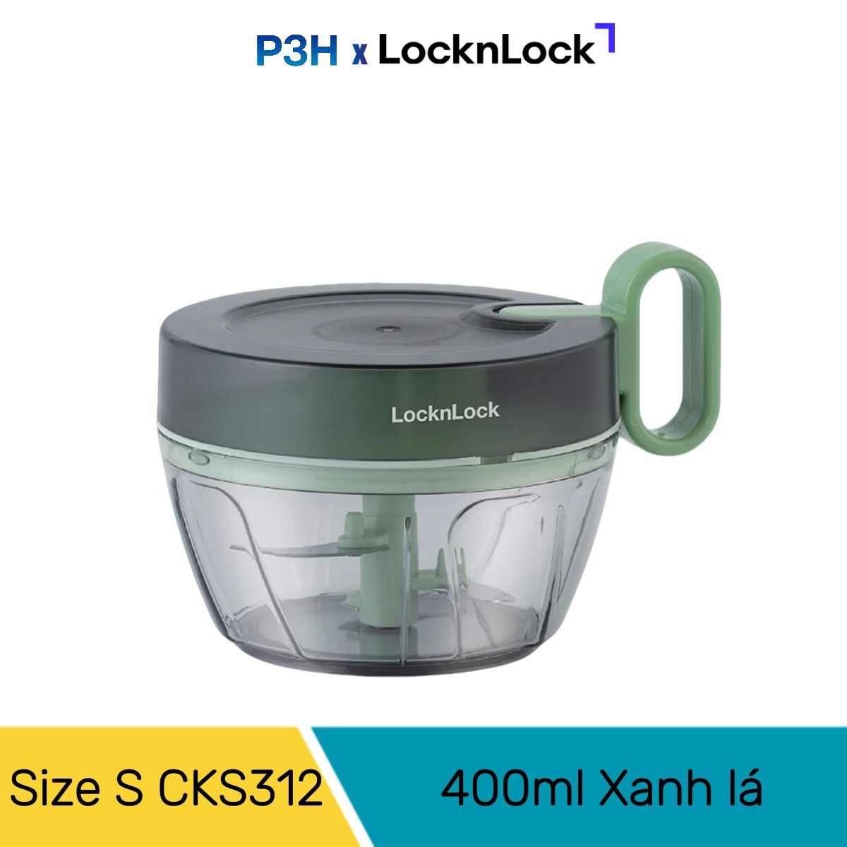 Dụng cụ xay nhỏ thực phẩm dụng cụ băm tỏi ớt Lock&Lock các size - Chất liệu không chứa thành phần độ