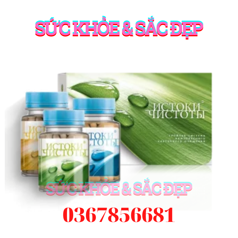 [ CHÍNH HÃNG ] - Bộ 3 thải độc thanh lọc cơ thể và trẻ hóa tế bào Siberian Health Renaissance Triple