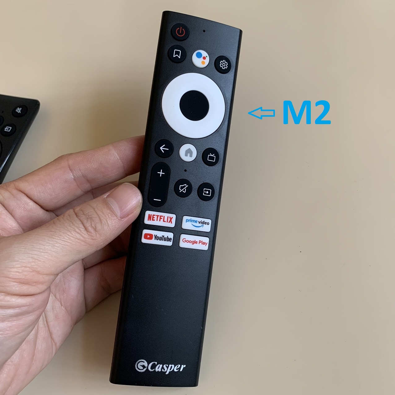 Điều khiển tivi Casper giọng nói chính hãng Remote casper Smart TV thông minh có voice Hàng mới móc