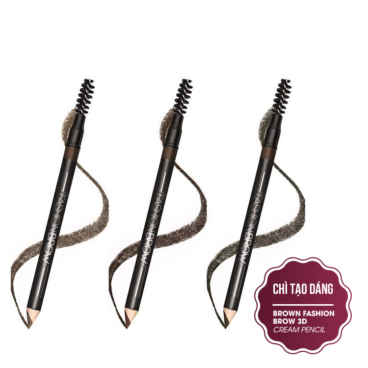 [Chính Hãng] Chì Tạo Dáng Mày 2 Trong 1 Maybelline Fashion Brow Cream Brush 15G Pm702