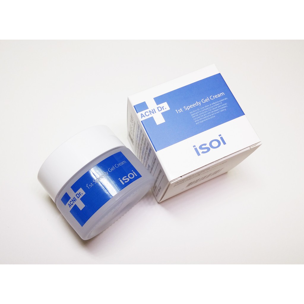 [Hcm]Gel Dưỡng Ẩm Giảm Mụn Isoi Acni Doctor 1St Speedy Gel Cream