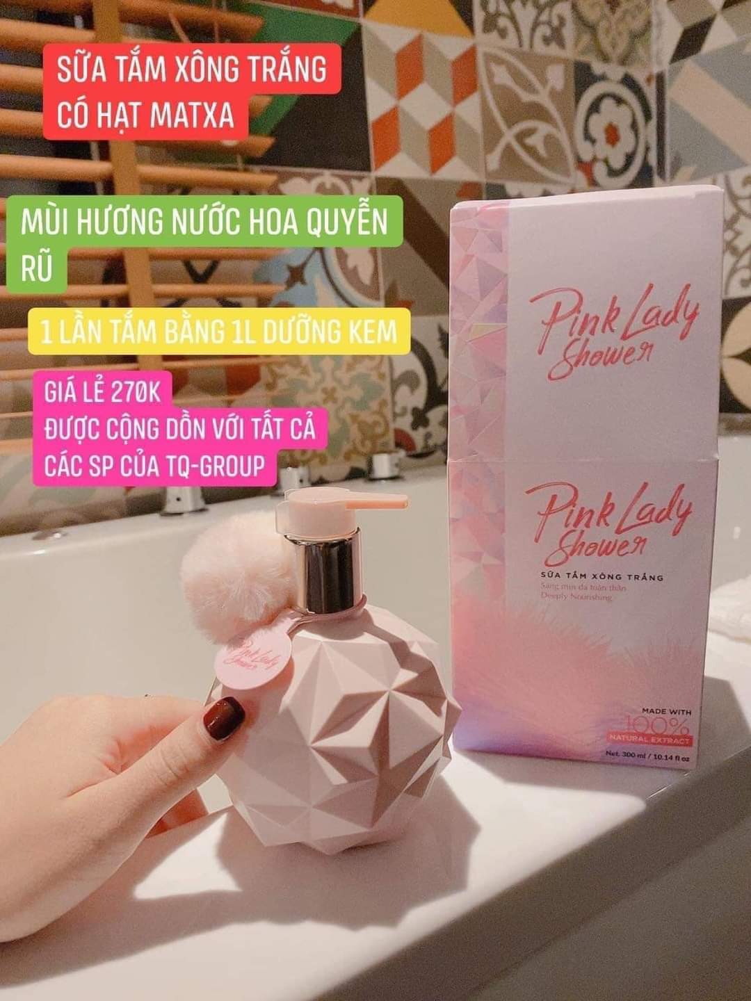 Sữa Tắm Sông Trắng Pink Lady