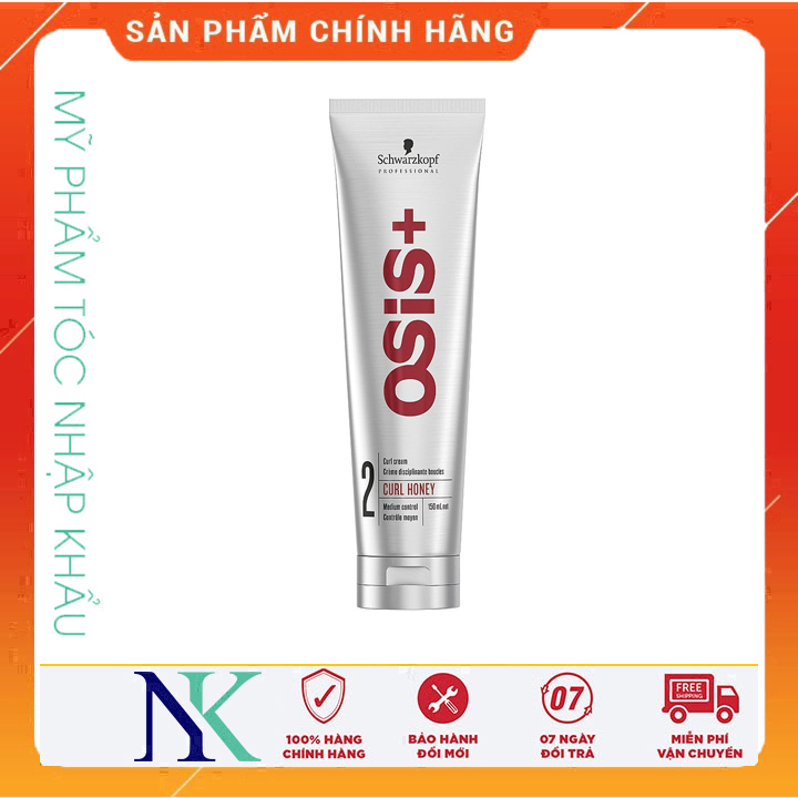 [Hcm]Kem Tạo Kiểu Tóc Xoăn Schwarzkopf Curl Honey 150Ml