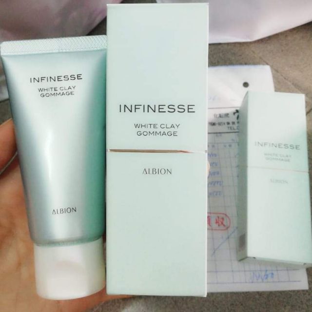 Mặt Nạ Làm Sạch Tế Bào Chết Làm Trắng Da Albion Infinesse White Clay Gommage 70G Cam Kết Hàng Đúng Mô Tảchất Lượng Đảm Bảo An Toàn Đến Sức Khỏe Người Sử Dụng