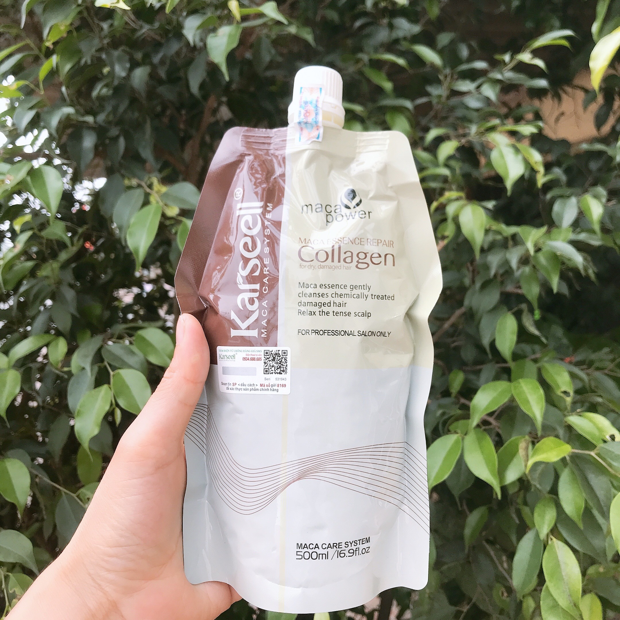 [Ảnh Thật] [Siêu Sale] Dầu Hấp Ủ Tóc Karseell Siêu Mềm Mượt 500Ml